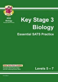 KS3 Biology: Essential Exam Practice and Answerbook 5-7 - Multipack (Essential Sats Practice)