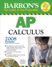 Barron's AP Calculus 2008 with CD-ROM (Barron's)