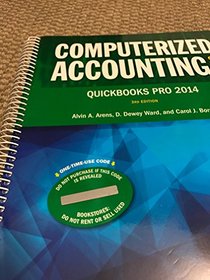 Computerized Accounting Using QuickBooks Pro 2014