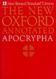 The New Oxford Annotated Apocrypha, New Revised Standard Version