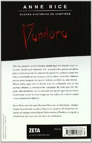 Pandora (Nuevas Historias De Los Vampiros / New Tales of the Vampires) (Spanish Edition)