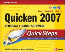 Quicken 2007 Personal Finance Software QuickSteps (Quicksteps)