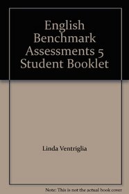 English Benchmark Assessments 5 Student Booklet