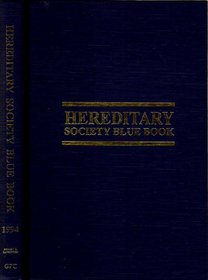 Hereditary Society Blue Book, 1994 Edition