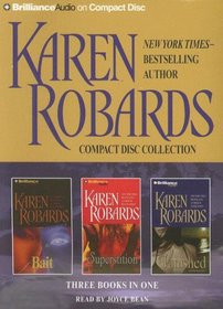 Karen Robards CD Collection: Bait, Superstition, Vanished
