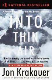 Into Thin Air : A Personal Account of the Mt. Everest Disaster