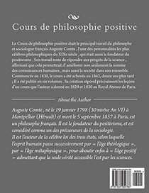 Cours de philosophie positive vol. 3 (French Edition)