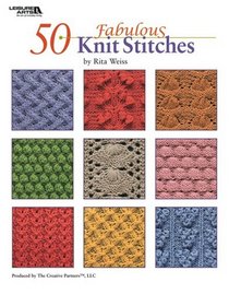 50 Fabulous Knit Stitches by Rita Weiss (Leisure Arts #4280)