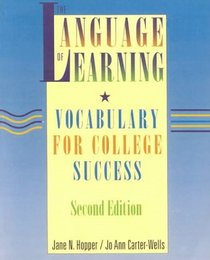 The Language of Learning: Vocabulary for College Success
