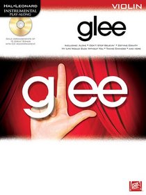 Glee For Violin Instrumental Play-Along Bk/Cd (Instrumental Play Along & CD)