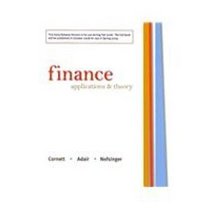 Finance: Applications and Theory Early Release