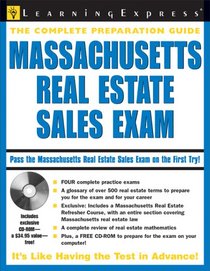 Massachusetts Real Estate Exam (Massachusetts Real Estate Sales Exam (W/CD))