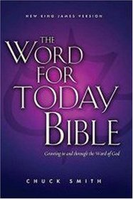 The Word For Today Bible- Brown Leather