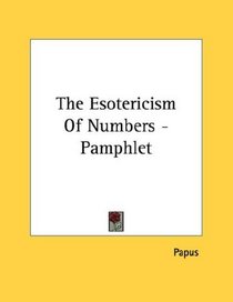 The Esotericism Of Numbers - Pamphlet