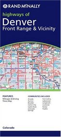 Rand McNally Denver Front Range & Vicinity (Rand McNally Folded Map: Cities)