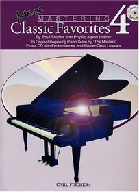 More Mastering Classic Favorites, Book 4 (with CD)