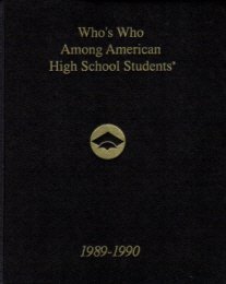 Who's Who Among American High School Students 1989-90 Volume XV