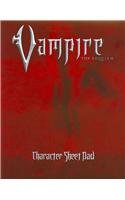 Vampire: The Requiem Character Sheet Pad
