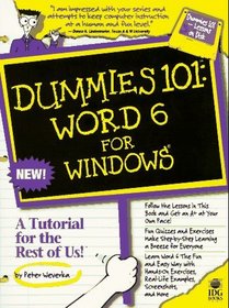 Word 6 for Windows (Dummies 101 Series)