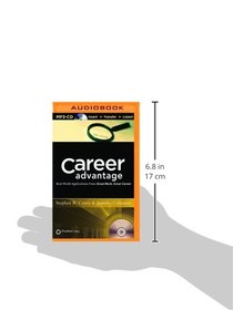 Career Advantage: Real-World Applications From Great Work Great Career