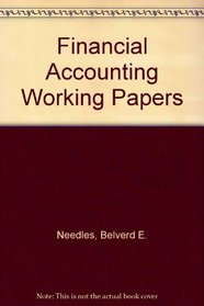 Printed Working Papers: Used with ...Needles-Financial Accounting