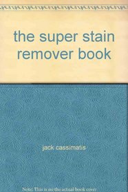 the super stain remover book