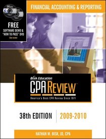 Bisk CPA Review: Financial Accounting & Reporting - 38th Edition 2009-2010 (Comprehensive CPA Exam Review Financial Accounting & Reporting)