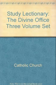 Lectionary-study Edition;3 Volume Set