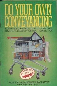 Do Your Own Conveyancing (