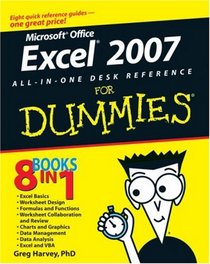 Excel 2007 All-In-One Desk Reference For Dummies (For Dummies (Computer/Tech))