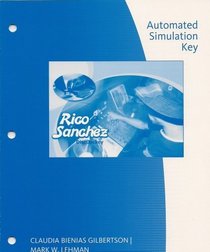 Rico Sanchez, Disc Jockey Automated Simulation Key, Century 21 Accounting First Year, 9e