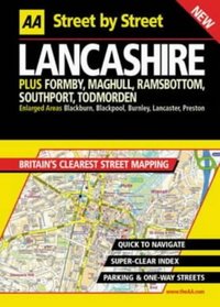 AA Street by Street: Lancashire