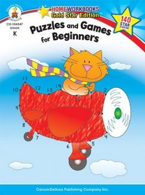 Puzzles & Games for Beginners (Home Workbooks)