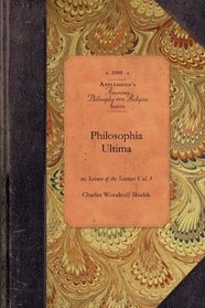 Philosophia Ultima (Amer Philosophy, Religion)
