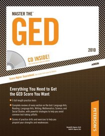 Master the GED 2010 (w/CD) (Master the Ged (Book & CD-Rom))