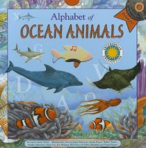 Alphabet of Ocean Animals 3-Piece Set (Casebound, Hide-N-Seek Book W/ CD)
