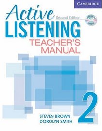 Active Listening 2 Teacher's Manual with Audio CD (Active Listening Second edition)