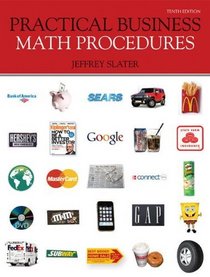 Practical Business Math Procedures with Business Math Handbook, Student DVD, WSJ insert + Connect Plus