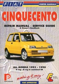 Fiat Cinquencento 1993-98 (Porter Manuals)