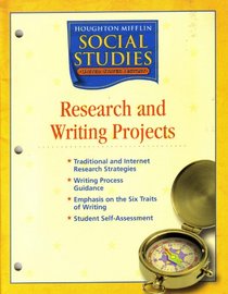 Research and Writing Projects Houghton Mifflin Social Studies United States History