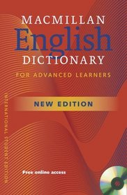 Macmillan English Dictionary for Advanced Learners. Mit CD-ROM