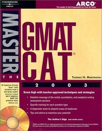 Arco Master the GMAT CAT 2003 (With CD-ROM)