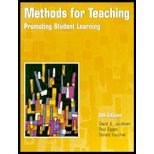 Methods for Teaching: Promoting Student Learning (6th Edition)