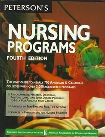 Peterson's Guide to Nursing Programs (4th ed)