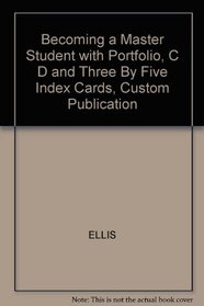 Becoming a Master Student with Portfolio, C D and Three By Five Index Cards, Custom Publication