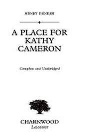 Place for Kathy Cameron (Large Print)