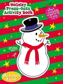 Holiday Press-Outs Activity Book - Holiday Fun!