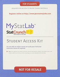 Elementary Statistics, MyStatLab -- Valuepack Access Card and Student's Solutions Manual for Elementary Statistics Package (12th Edition)