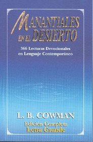 Manantiales En El Desierto: 366 Lecturas Devocionales En Lenguaje Contemporneo (Spanish Edition)