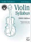 Violin Syllabus, 2006 Edition (Official Syllabi of The Royal Conservatory of Music)
